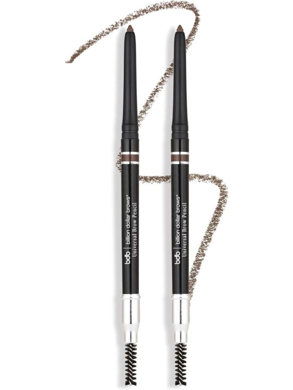 Universal Retractable Eyebrow Pencil with Spoolie - Perfect for All Brow Types